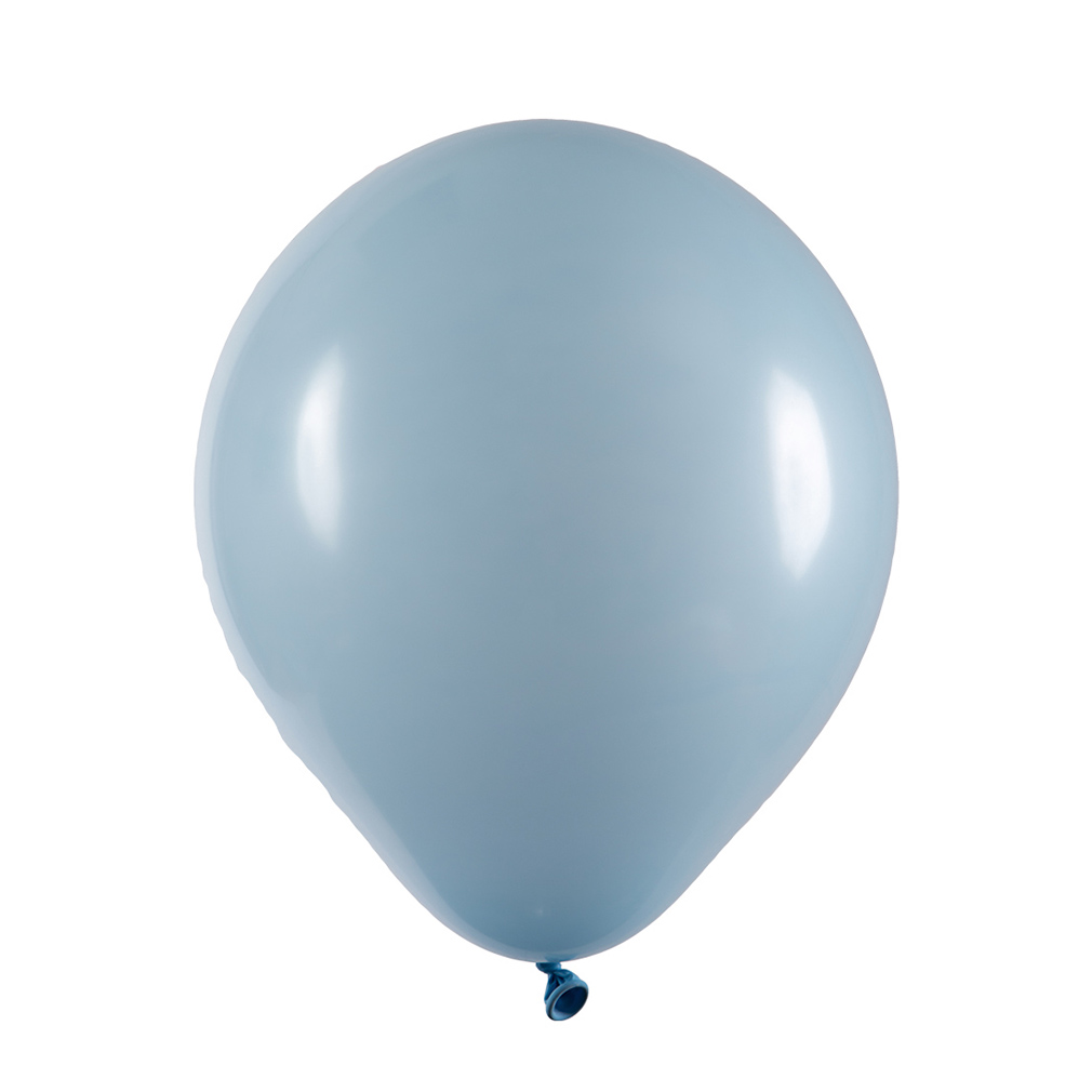 Balão de Látex Azul Claro - 7 Polegadas - 50 Unidades