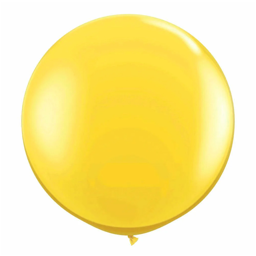 Balão Gigante Bexigão Amarelo- 25 Polegadas