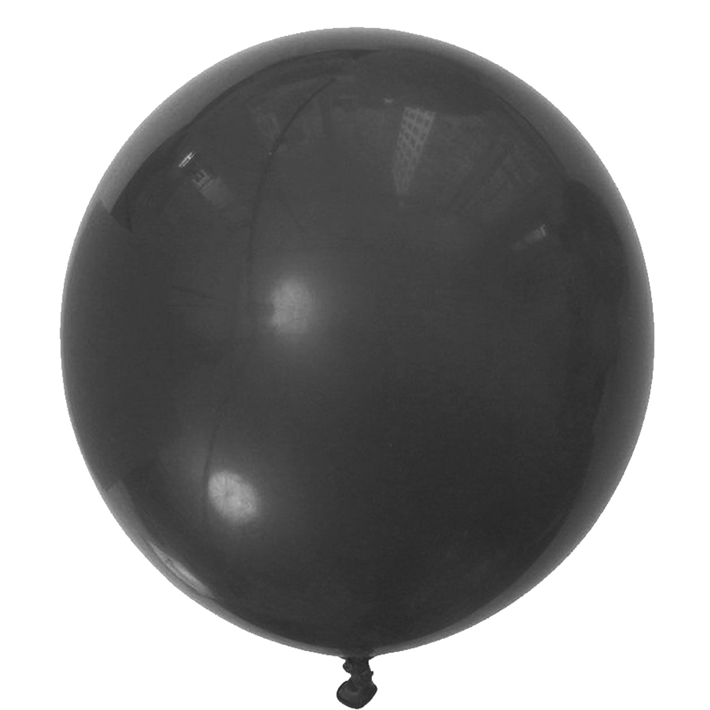 Balão Gigante Bexigão Preto - 25 Polegadas
