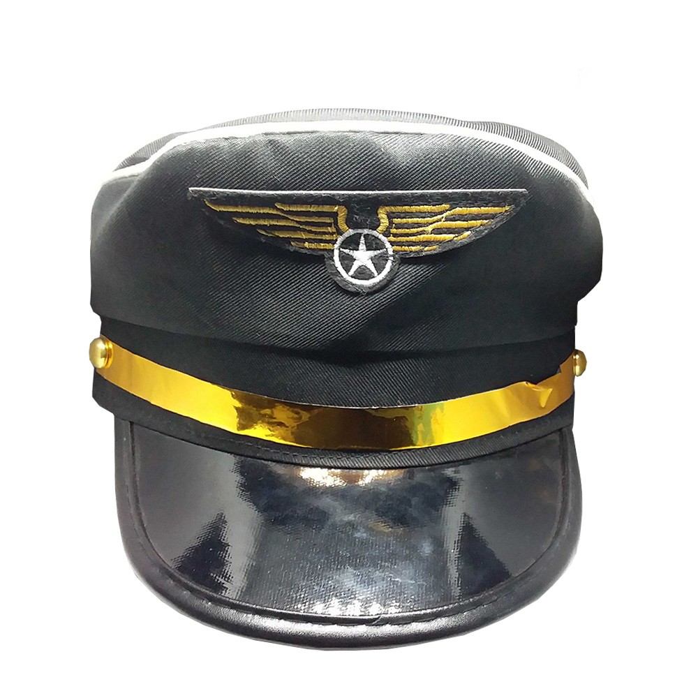 Chapéu de Aviador Preto