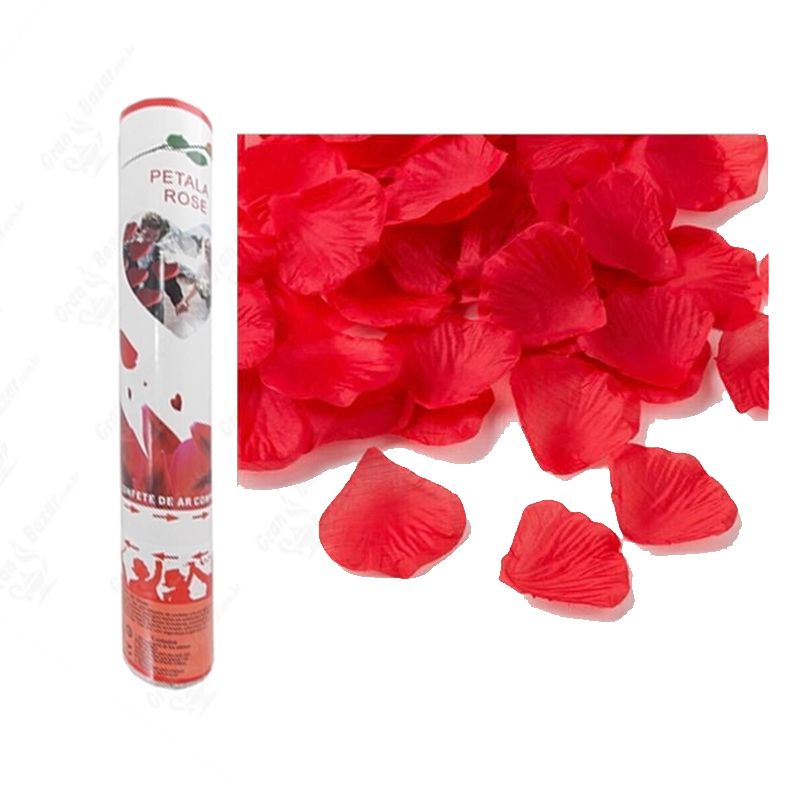 Lança Confete Pétalas de Rosa