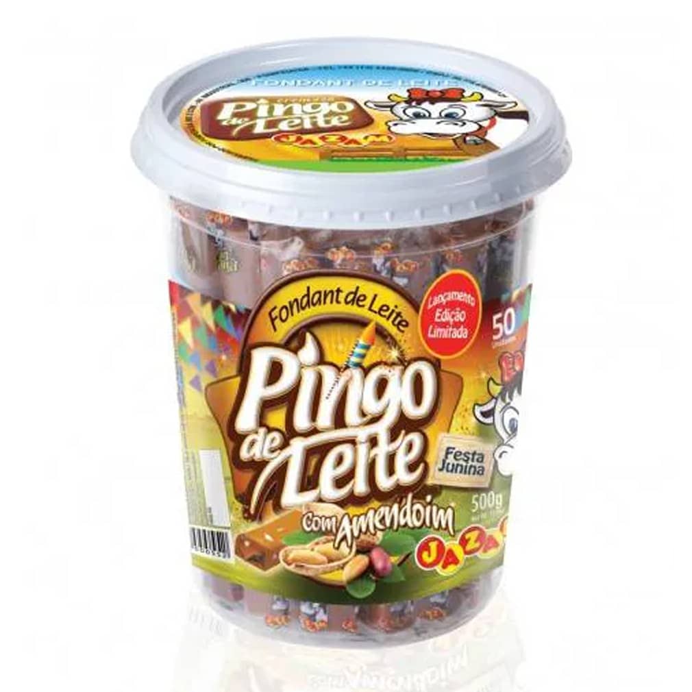 Pingo de Leite com Amendoim - 500g