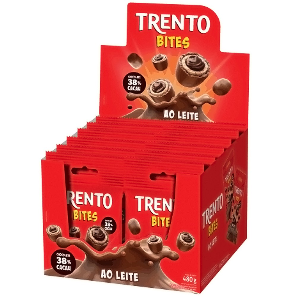 Chocolate Trento Bites Chocolate ao Leite - 480g