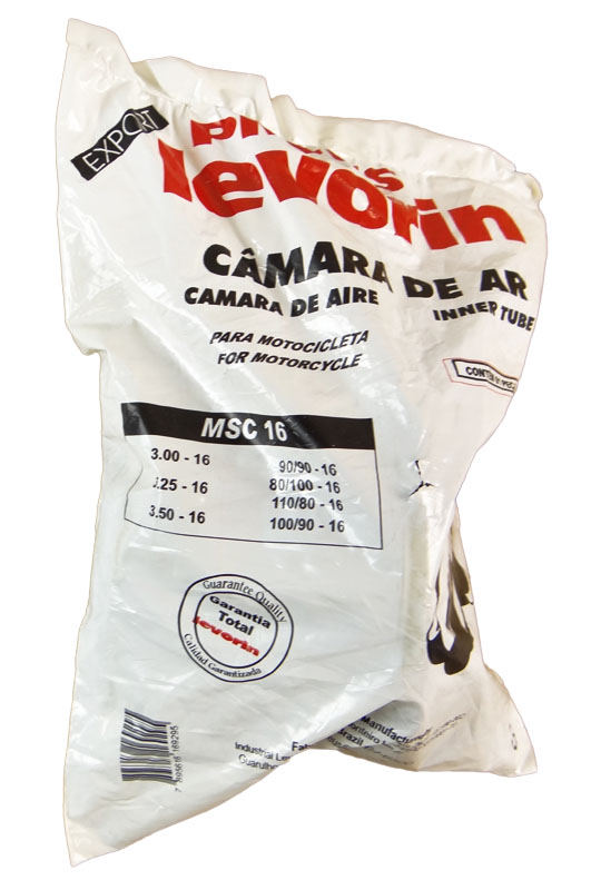 Camara AR Levorin MSC 16 3.00-16 / 3.25-16 / 3.50-16 / 90/90-16 / 80/100-16 / 110/80-16 / 100/90-16