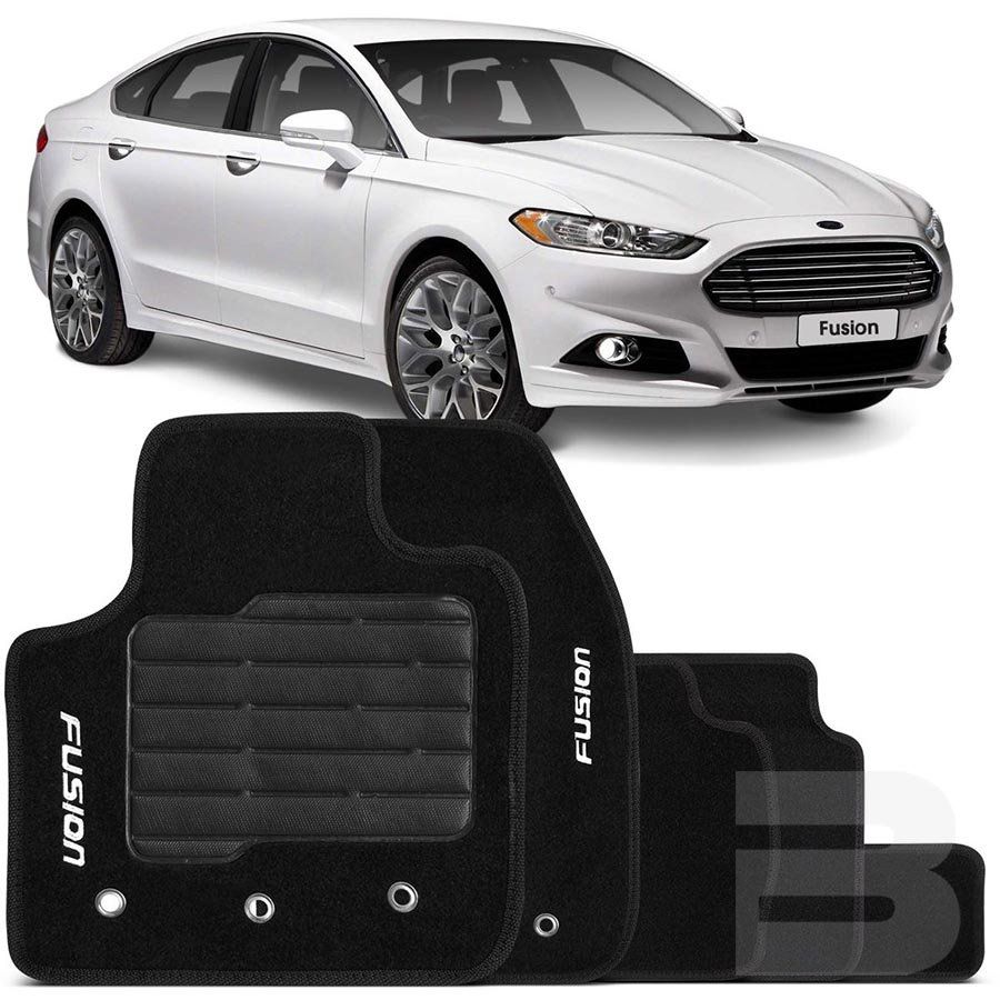 Tapete Carpete Tevic Ford Fusion 2013 14 15 16 17