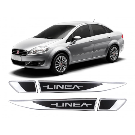 Aplique Emblema Lateral Tag Fiat Siena