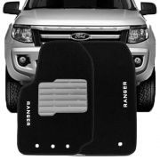 Tapete Carpete Tevic Ford Ranger 2013 14 15 16 Cabine Simples