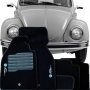 Tapete Carpete Tevic Volkswagen Fusca 1959 Até 1996