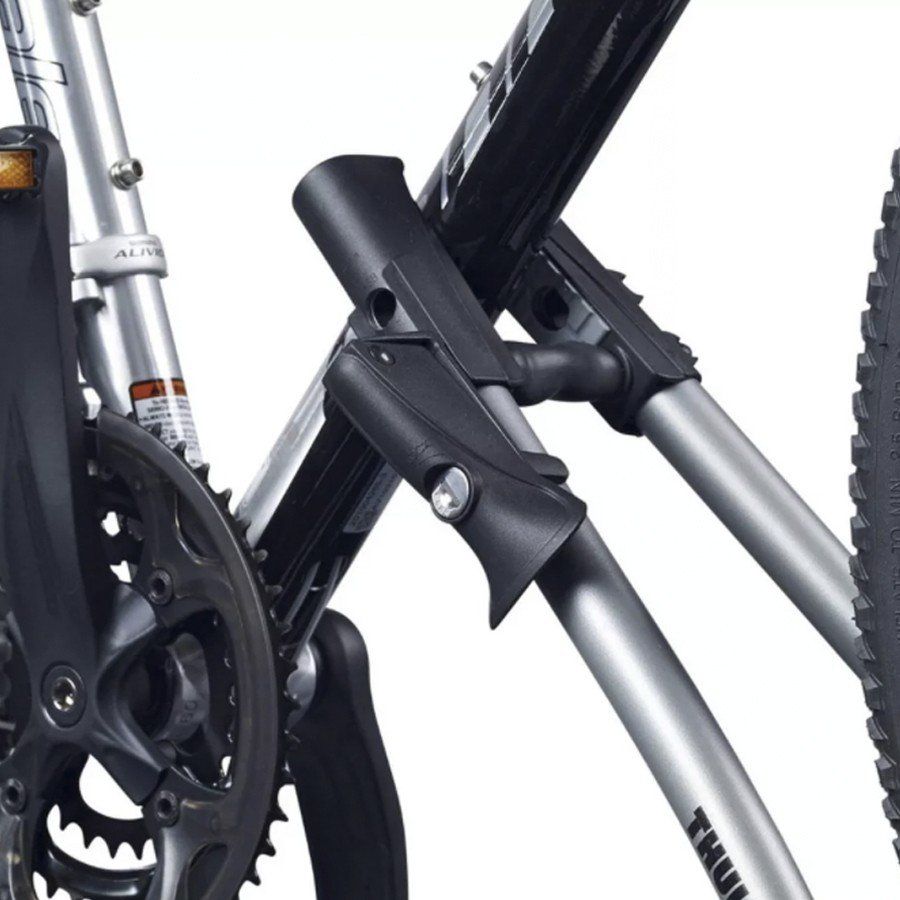 Suporte Transbike Para 1 Bicicleta Para Rack Teto Thule Freeride 532 Cinza 17Kg