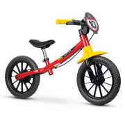 Bicicleta Aro 12 Infantil de equilíbrio sem Pedal | Nathor Fast