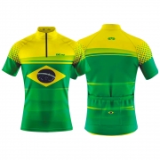 Camiseta Ciclismo Brasil Befast Manga Curta