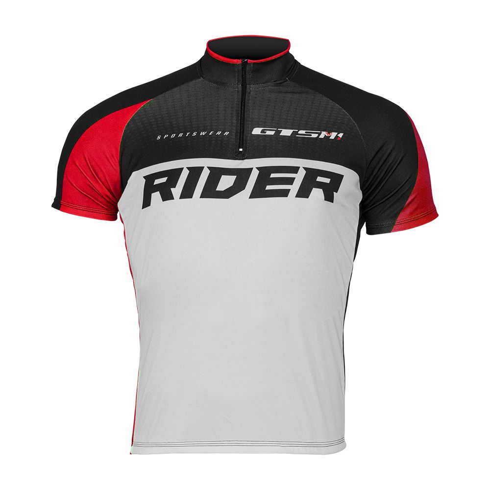 Camiseta Ciclista Gtsm1 Manga Curta com Proteção UVA e UVB Rider