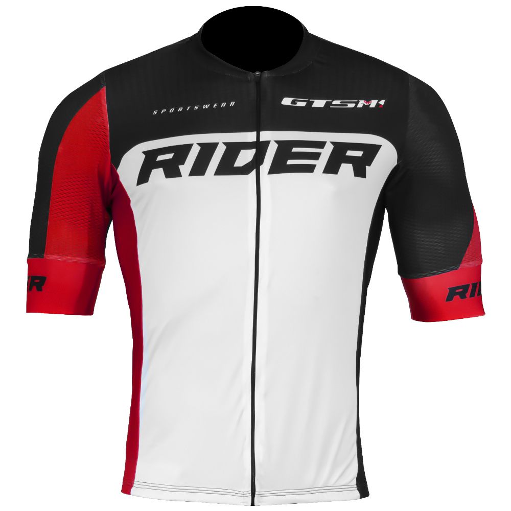 Camiseta Ciclista Gtsm1 Manga Curta com Proteção UVA e UVB Rider Premium