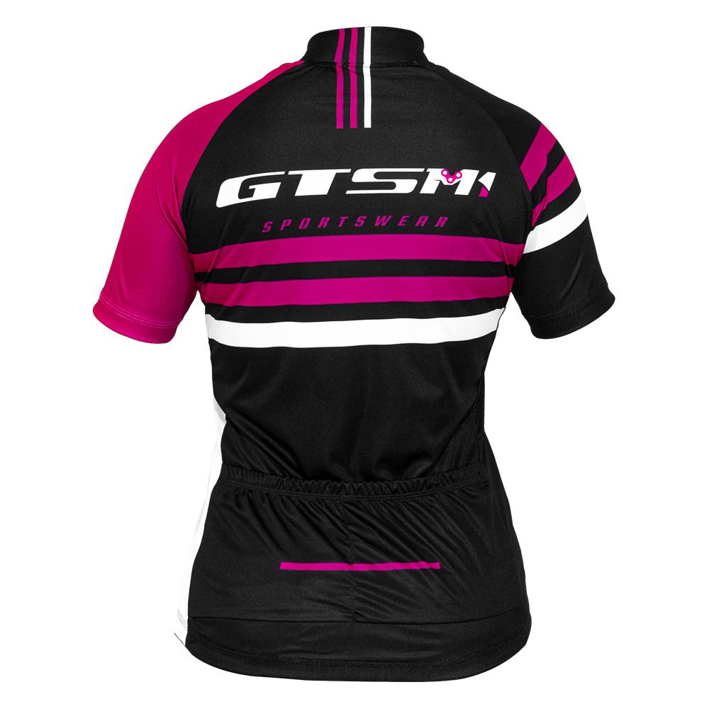 Camiseta Feminina Ciclista Gtsm1 Manga Curta com Proteção - UVA / UVB 50 FPS