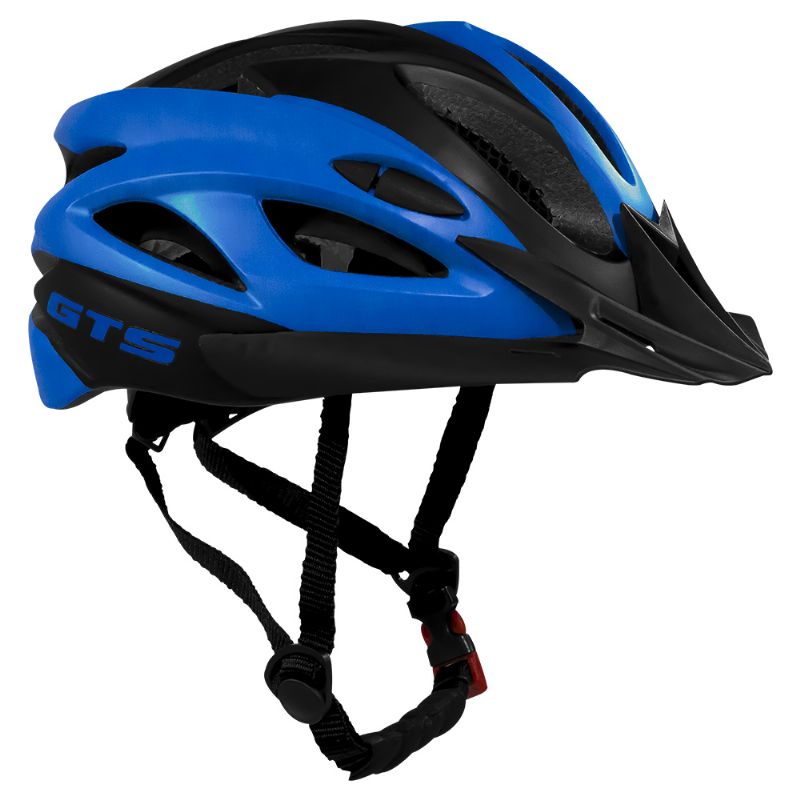 Capacete ciclismo Gts Racing Series Com led. 