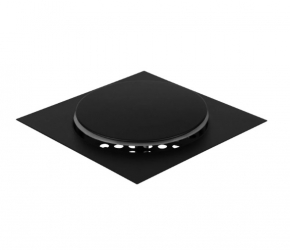 Grelha para Ralo Click 15x15 Black Matte em Aço Inox Ducon