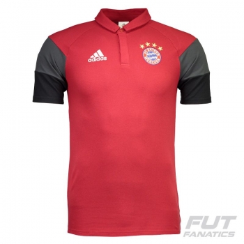 Adidas FC Bayern München Travel 2017 Polo Shirt