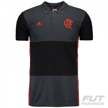 Adidas Flamengo 3 Stripes Polo Shirt