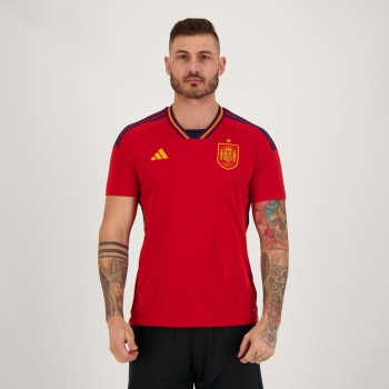 Adidas Spain 2022 Home Soccer Jersey