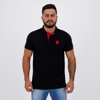 Athletico Paranaense Black Polo Shirt