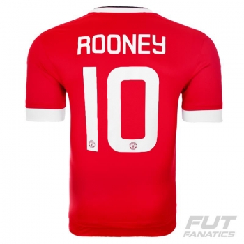 Adidas Manchester United Home 2016 Kids Jersey 10 Rooney