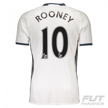 Adidas Manchester United Third 2017 Jersey 10 Rooney