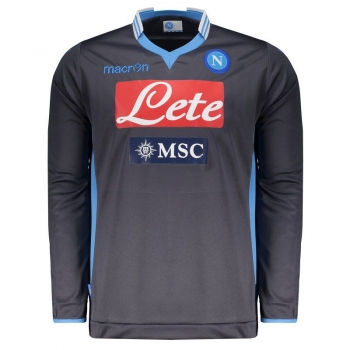 Macron Napoli Away GK 2014 Long Sleeves Jersey