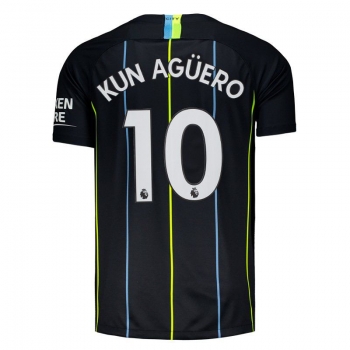 Nike Manchester City Away 2019 10 Kun Aguero Jersey