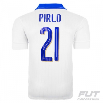 Puma Italy Away 2016 Jersey 21 Pirlo