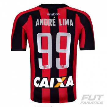 Umbro Atlético Paranaense Home 2016 Jersey 99 André Lima