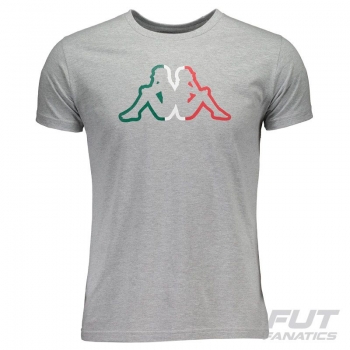 Kappa Logo Itália Gray T-Shirt