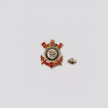 Corinthians Golden Badge Button