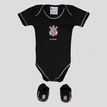 Corinthians Romper Suit + Slippers Baby Kit
