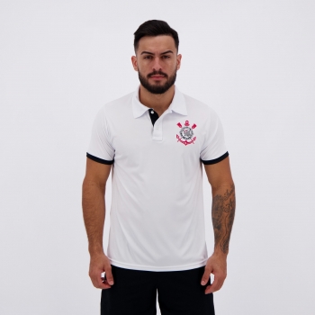 Corinthians White Polo Shirt