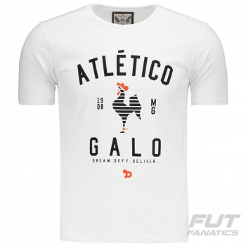 Dryworld Atlético Mineiro Football White T-Shirt