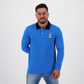 Grêmio Long Sleeves Polo Shirt