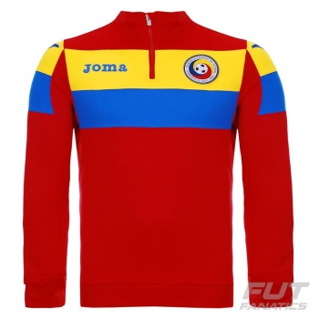 Joma Romania Training 2016 Long Sleeves Half Zip Top