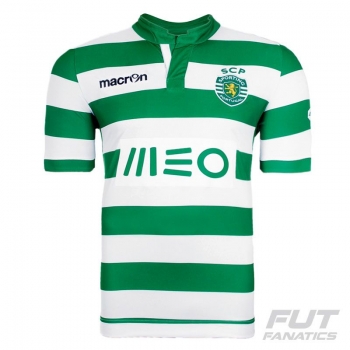 Macron Sporting Clube de Portugal Home 2015 Authentic Shirt