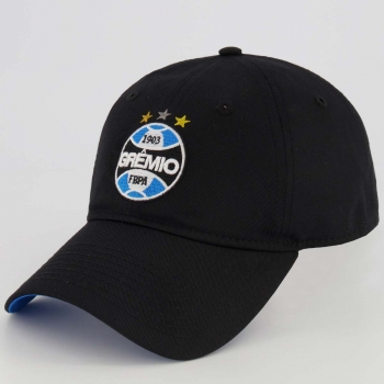 New Era Grêmio Badge Black Cap