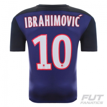Nike Paris Saint-Germain Home 2016 LFP Jersey 10 Ibrahimovi&#263