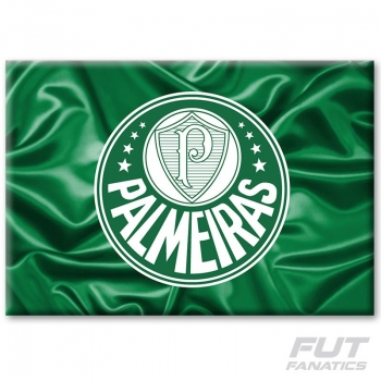 Palmeiras Wavy Flag Magnet