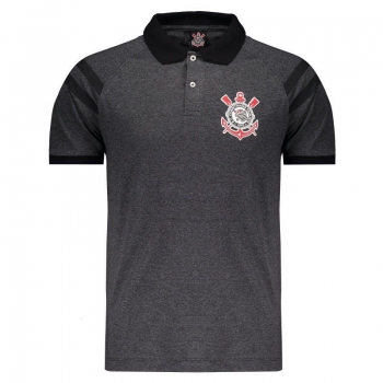 Corinthians Lewis Gray Blend Polo Shirt