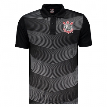 Corinthians New Element 2.0 Black Polo Shirt