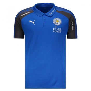 Puma Leicester 2018 Blue Polo Shirt