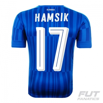 Puma Slovakia Away 2016 Jersey 17 Hamšík