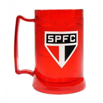 São Paulo Badge Red Freezer Mug