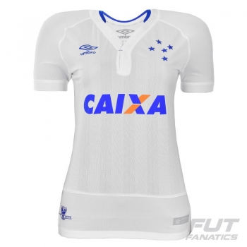 Umbro Cruzeiro Away 2016 Women Jersey