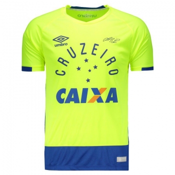 Umbro Cruzeiro GK 2016 Yellow Jersey 1 Fábio