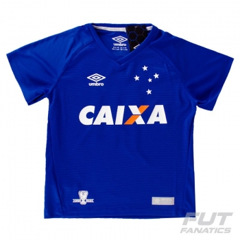 Umbro Cruzeiro Home 2016 Kids Jersey