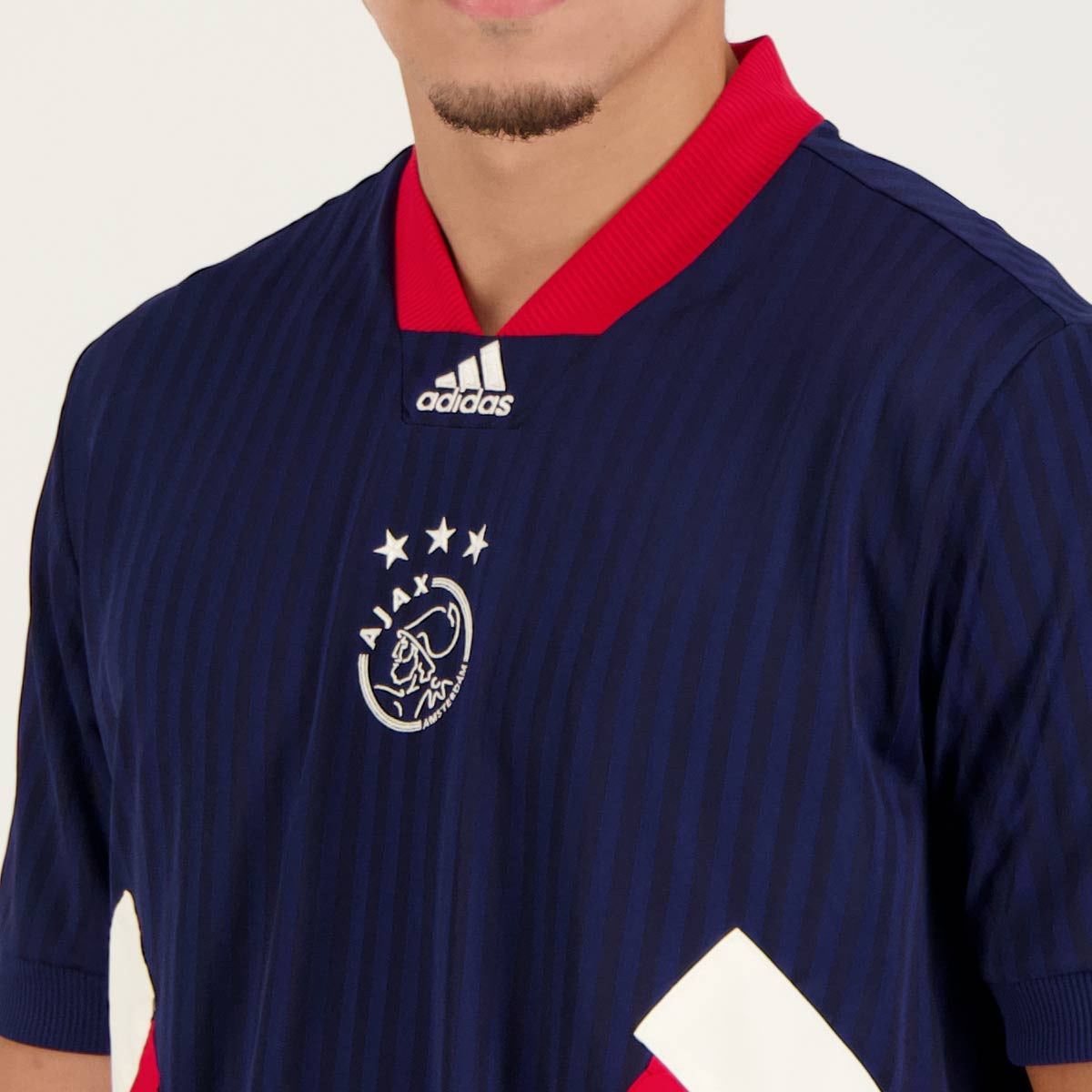 Preventie Geweldig Onnauwkeurig Adidas Ajax Icon Shirt - Futfanatics